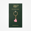 Charm pour collier ou médaille - Petit Coeur rose The Foggy Dog - le Maître des Lieux
