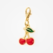 Charm pour collier ou médaille - Cerises The Foggy Dog - le Maître des Lieux