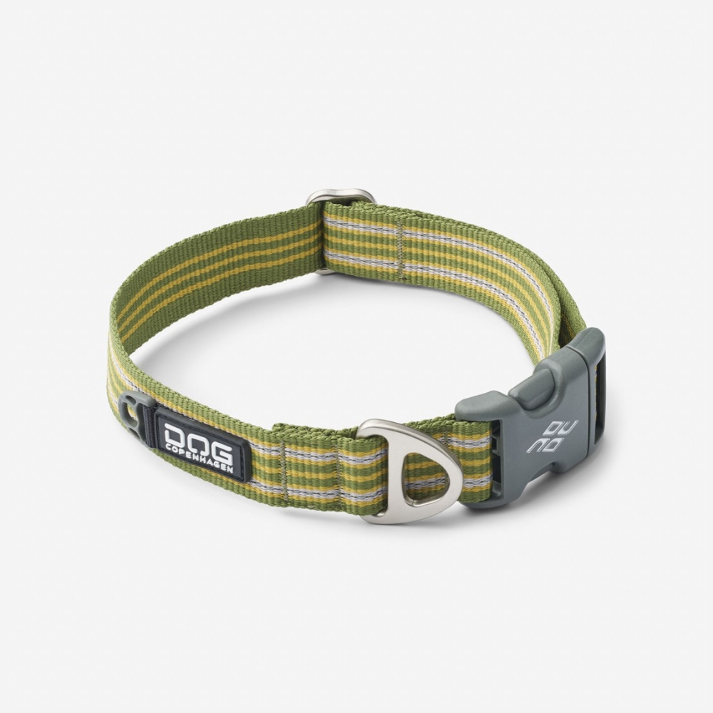 Collier Dog Copenhagen Urban Style Vert - Le Maître des Lieux Collier Dog Copenhagen Urban Style Vert - Le Maître des Lieux