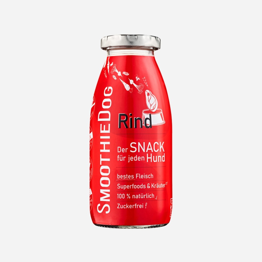 SmoothieDog - Smoothie pour chien 100% naturel au Boeuf - Le Maître des Lieux SmoothieDog - Smoothie pour chien 100% naturel au Boeuf - Le Maître des Lieux