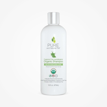 Shampoing biologique hypoallergénique pour chien - Pure and Natural Pet - le Maître des Lieux
