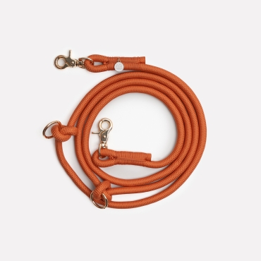 Laisse mains-libres Furlou terracotta - le Maître des Lieux