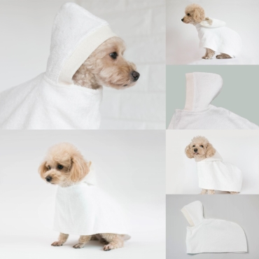 Peignoir pour chien