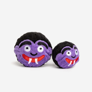Balle 2 en 1 en peluche Fabdog - Dracula - 2 tailles - le Maître des Lieux