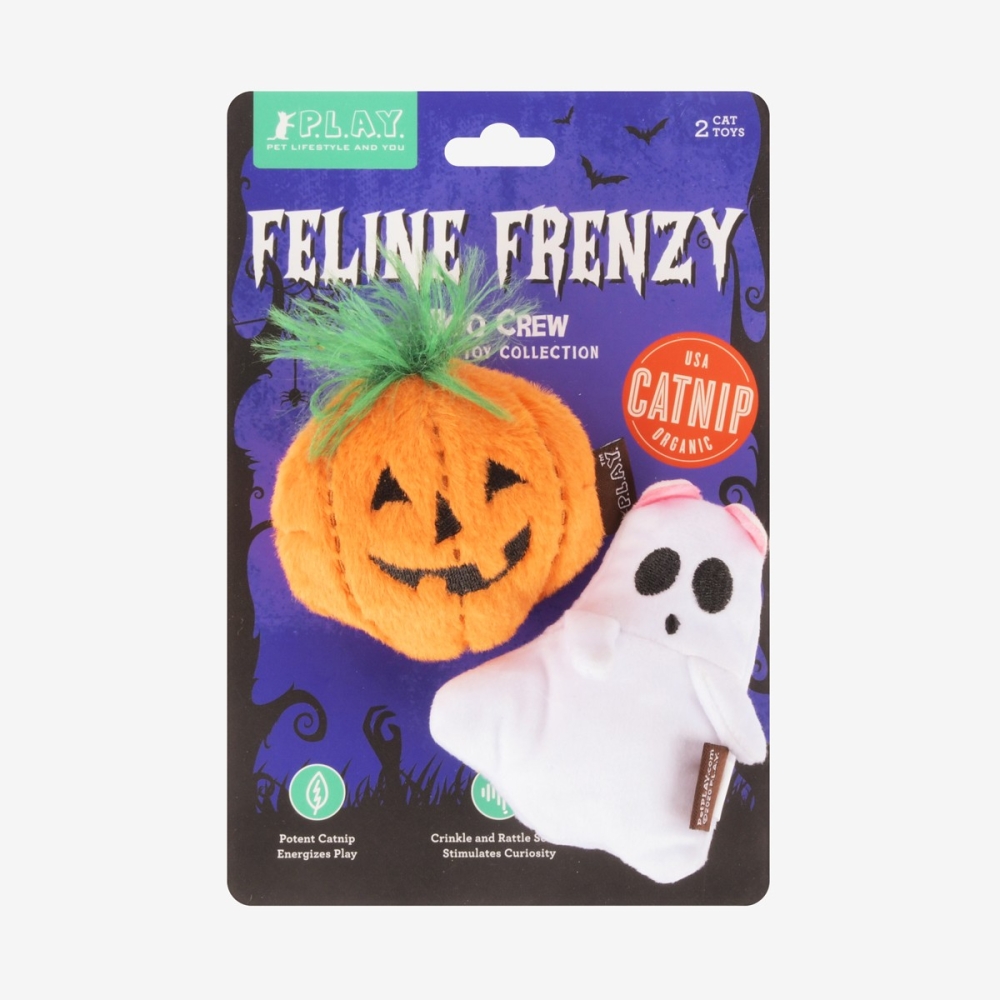 Peluches pour chat à la cataire BIO - PLAY Boo crew - le Maître des Lieux Peluches pour chat à la cataire BIO - PLAY Boo crew - le Maître des Lieux