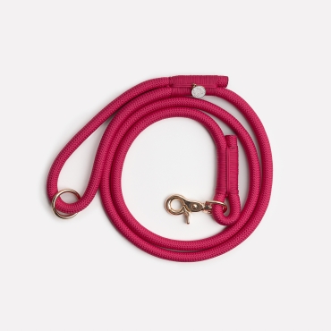 Laisse classique Furlou - magenta - le Maître des Lieux