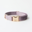 Nouveau Collier Furlou - Velvet lilac - Velours lilas - le Maître des Lieux