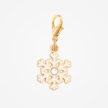 Charm pour collier ou médaille - Flocon de neige The Foggy Dog - le Maître des Lieux