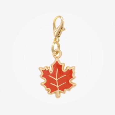 Charm pour collier ou médaille - Feuille d’érable The Foggy Dog - le Maître des Lieux