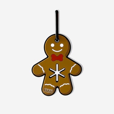 Porte-sac à déjections - Gingerbread Man  - Poopy Loop® Woof & Wonder - Le Maître des Lieux