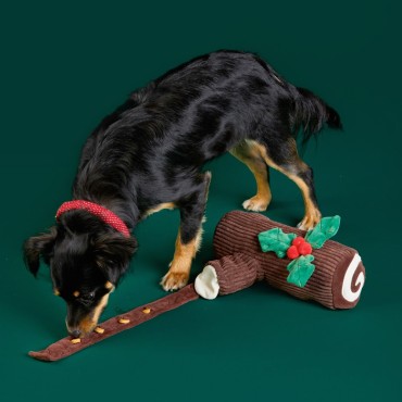 Peluche de fouille Bûche de Noël - The Foggy Dog - le Maître des Lieux