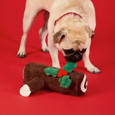 Peluche de fouille Bûche de Noël - The Foggy Dog - le Maître des Lieux