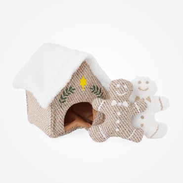 Peluche de fouille Maison en pain d’épices - Lambwolf Collective - le Maître des Lieux