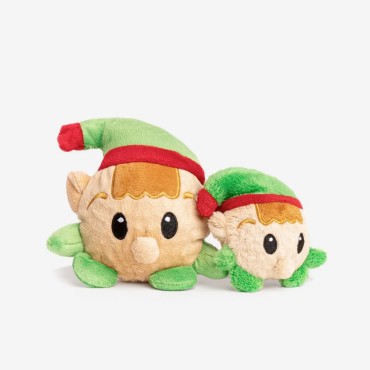 Balle en peluche Fabdog - Lutin de Noël - 2 tailles - le Maître des Lieux