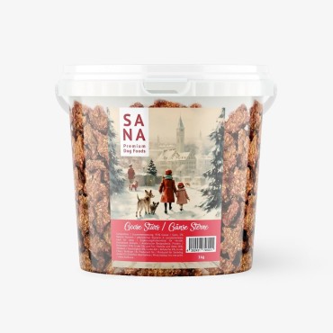 Friandises Étoiles d’oie Sanadog - 1kg - le Maître des Lieux