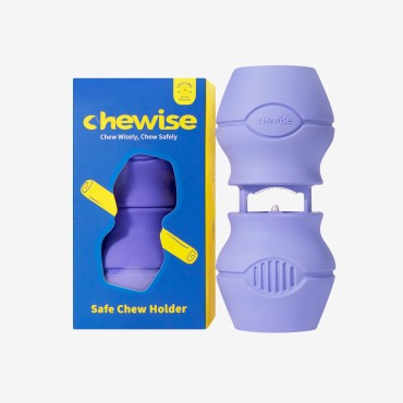 Support de mastication Chewise pour grand chien de + de 32 kg - violet - le Maître des Lieux