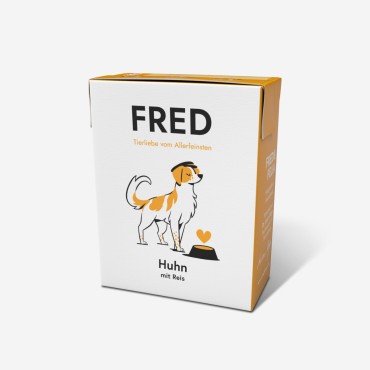 Fred & Felia - Repas au Poulet, au riz et aux petits légumes - le Maître des Lieux