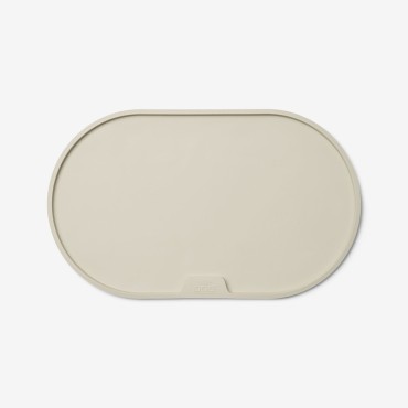 Tapis de gamelle pour chien en silicone - DOG Copenhagen Libra Placemat - Coffee Cream - 2 tailles - le Maître des Lieux