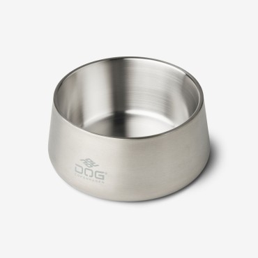 Gamelle pour chien en acier inoxydable - Dog Copenhagen Vega Bowl - Steel - 2 tailles - le Maître des Lieux