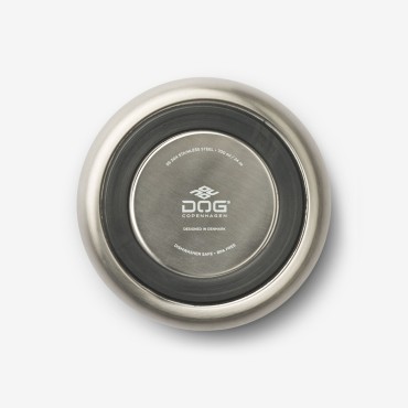 Gamelle pour chien en acier inoxydable - Dog Copenhagen Vega Bowl - Steel - 2 tailles - le Maître des Lieux