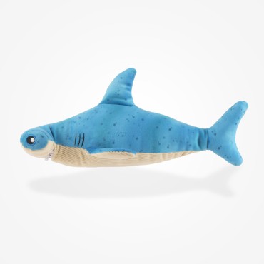 Peluche PLAY - Collection Ocean Buddies - Requin Marteau XL pour chien - le Maître des Lieux