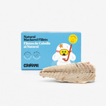 Mini conserve Canumi - Filets de maquereaux Côte Atlantique - Le Maître des Lieux