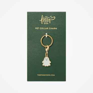 Charm pour collier ou médaille - Fantôme phosphorescent The Foggy Dog - le Maître des Lieux