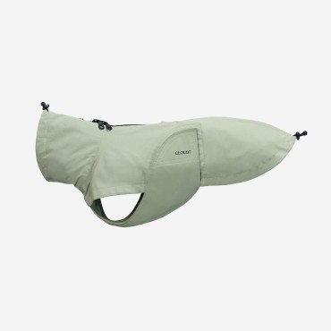 Imperméable pour chien Cloud7 Dublin 2.0 – Coupe Teckel / silhouette longiligne - Dusty Mint - le Maître des Lieux
