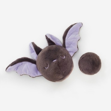 Peluche 2-en-1 pour chien - Chauve-souris The Foggy Dog Bat - le Maître des Lieux