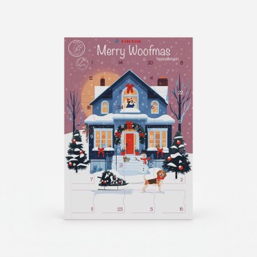 Calendrier de l’Avent hypoallergénique pour chien Snowman’s Christmas Morning - Pets Bestx